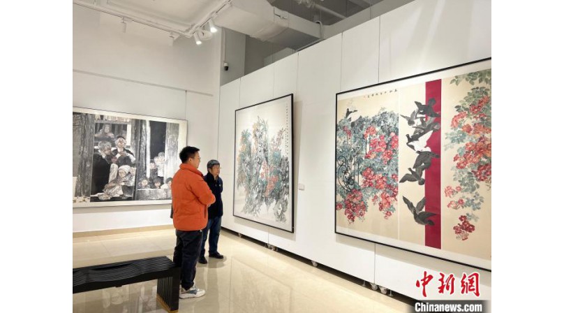 全国109位青年教师的中国画作品在重庆展出
