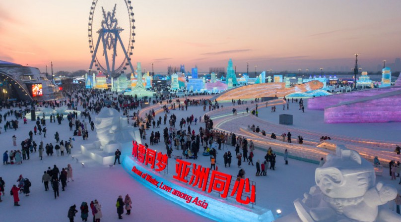 镜观·回响丨冰雪闪耀 映照澎湃中国